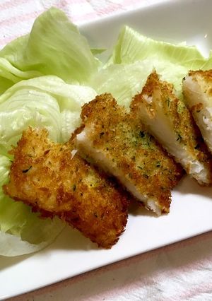簡単＊アブラカレイの青のり風味フライ＊-レシピのメイン写真