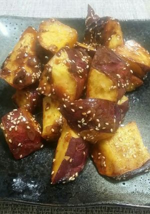 【簡単】大学いも　10分で完成ホクホク❗-レシピのメイン写真