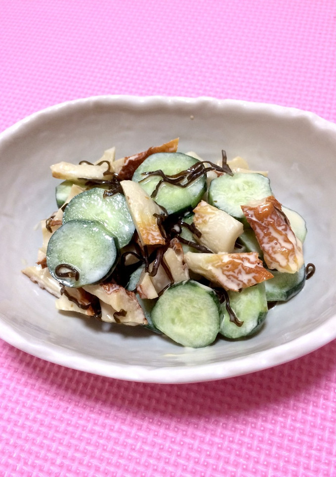5分で簡単！ちくわときゅうりの昆布マヨ-レシピのメイン写真