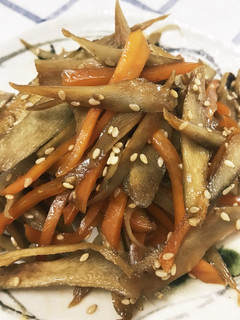 母の味☆ご飯が進む♪きんぴらごぼう-レシピのメイン写真