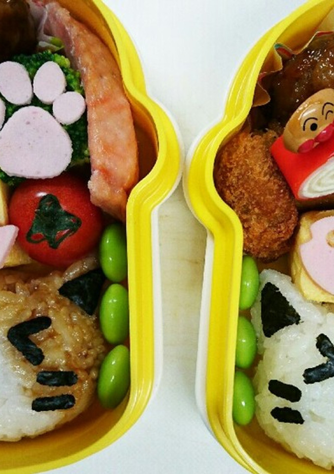 幼稚園 ネコのお弁当-レシピのメイン写真