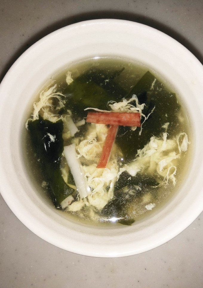 ワカメと卵の中華スープ-レシピのメイン写真