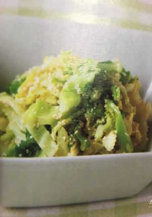 副菜にキャベツのタラコ炒め！-レシピのメイン写真