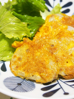 レンコンのピカタ♪シャキシャキ食感♪-レシピのメイン写真