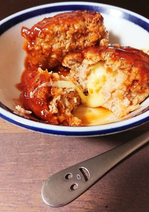 歯ごたえ楽しい♪レンコンハンバーグ☆-レシピのメイン写真