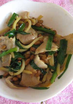 納豆炒め-レシピのメイン写真