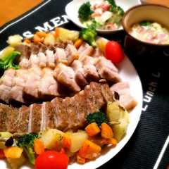 รูปของ 激うま！豚バラブロックのオーブン焼き