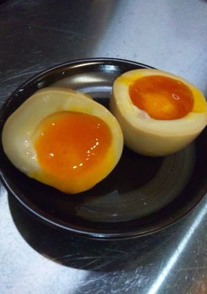 限界半熟ゆで卵で限界味玉☆型崩れなし！-レシピのメイン写真