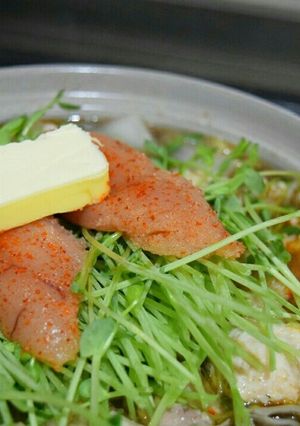 冬に美味しいあったまるピリ辛明太バター鍋-レシピのメイン写真