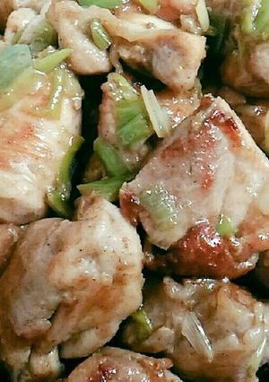 鶏肉のネギ油焼き❤withゆず胡椒-レシピのメイン写真