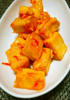 節約♬厚揚げのエビマヨ♪-レシピのメイン写真