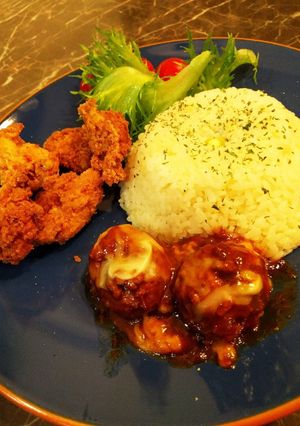 ワンプレート♫オシャレ♡ガーリックご飯-レシピのメイン写真