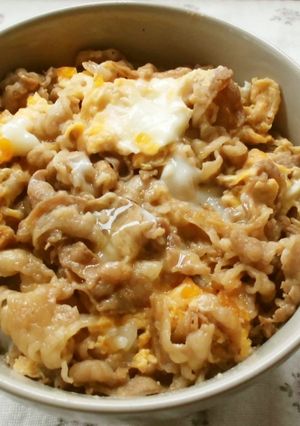 懐かし、たつ屋の開化丼♪(再現)-レシピのメイン写真