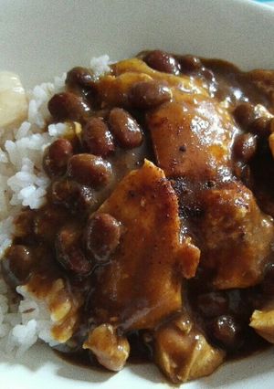 カレー金時豆！！-レシピのメイン写真