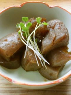 こんにゃくのほっとけちぎり煮(^^♪-レシピのメイン写真