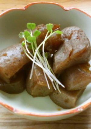 こんにゃくのほっとけちぎり煮(^^♪-レシピのメイン写真