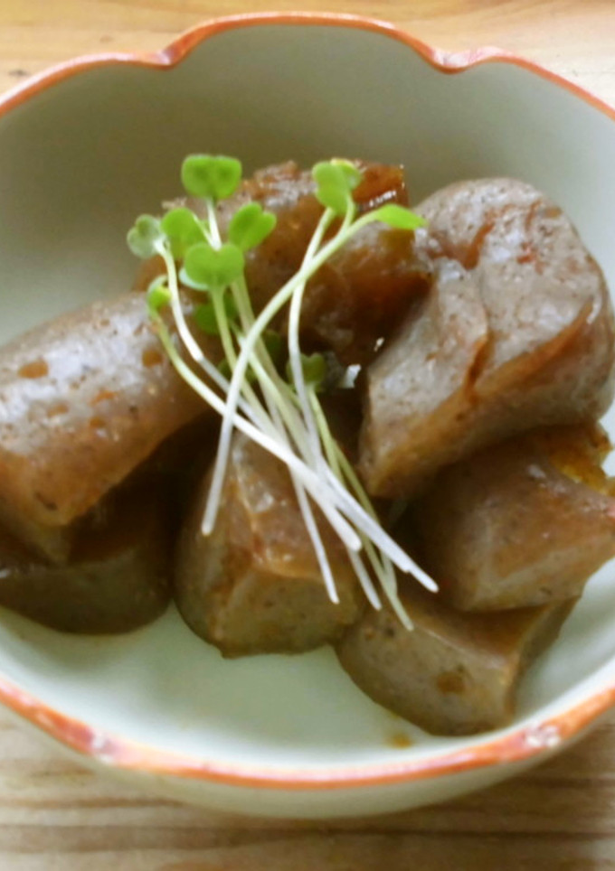 こんにゃくのほっとけちぎり煮(^^♪-レシピのメイン写真
