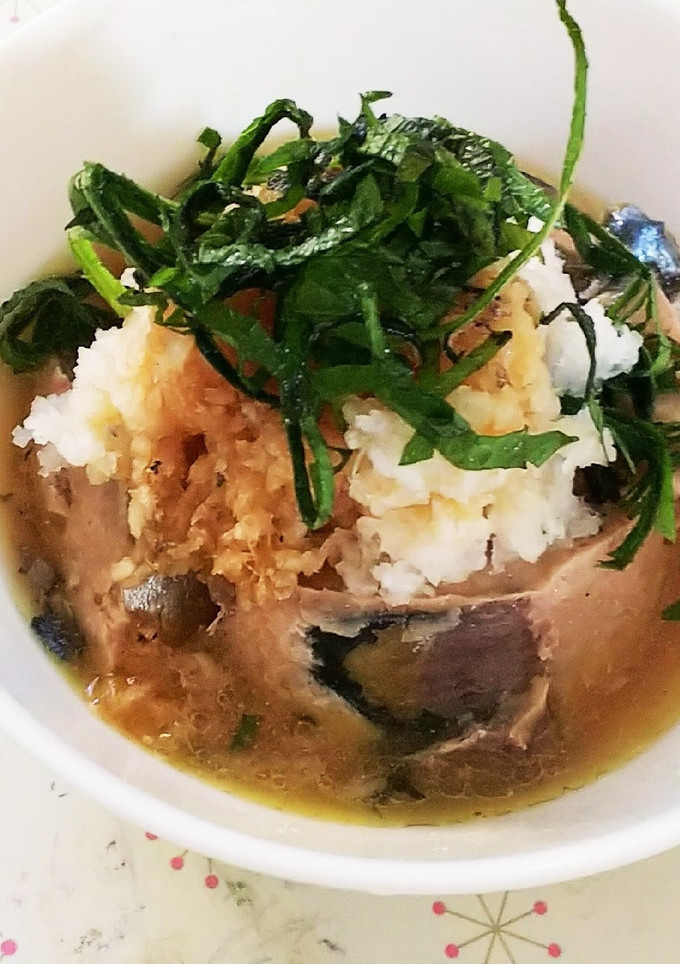 さっぱりと♪サバ缶のおろし酢醤油和え-レシピのメイン写真