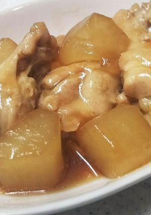 圧力鍋de~鶏手羽元と大根のこっくり煮-レシピのメイン写真