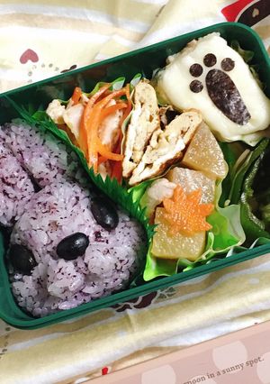 ゆかりのウサギさん弁当-レシピのメイン写真