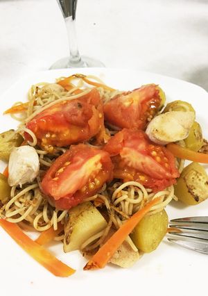 紅茶でパスタ-レシピのメイン写真