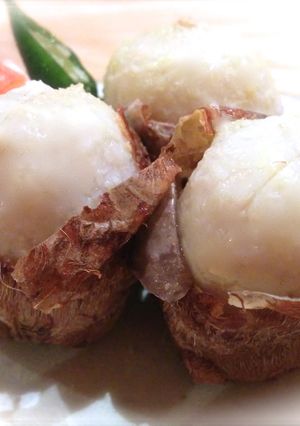皮付きで美味しい里芋蒸し-レシピのメイン写真