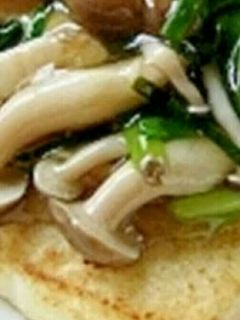 豆腐ステーキ★キノコあんかけ★-レシピのメイン写真
