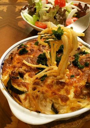 スパゲティミートグラタン-レシピのメイン写真