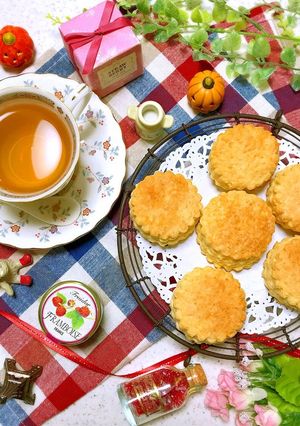 クリームティー♡定番シンプルスコーン♪-レシピのメイン写真