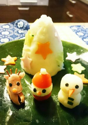 クリスマスポテトサラダ❄-レシピのメイン写真