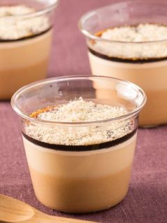 ほうじ茶きな粉プリン-レシピのメイン写真