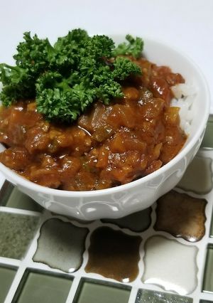 フライパンひとつでキーマカレー☺-レシピのメイン写真