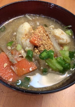 簡単！美味しすぎる＊ごまみそけんちん汁-レシピのメイン写真