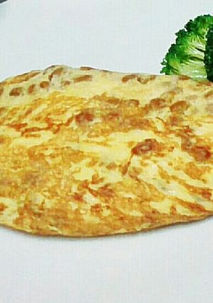 美味しすぎる♪納豆オムレツ-レシピのメイン写真