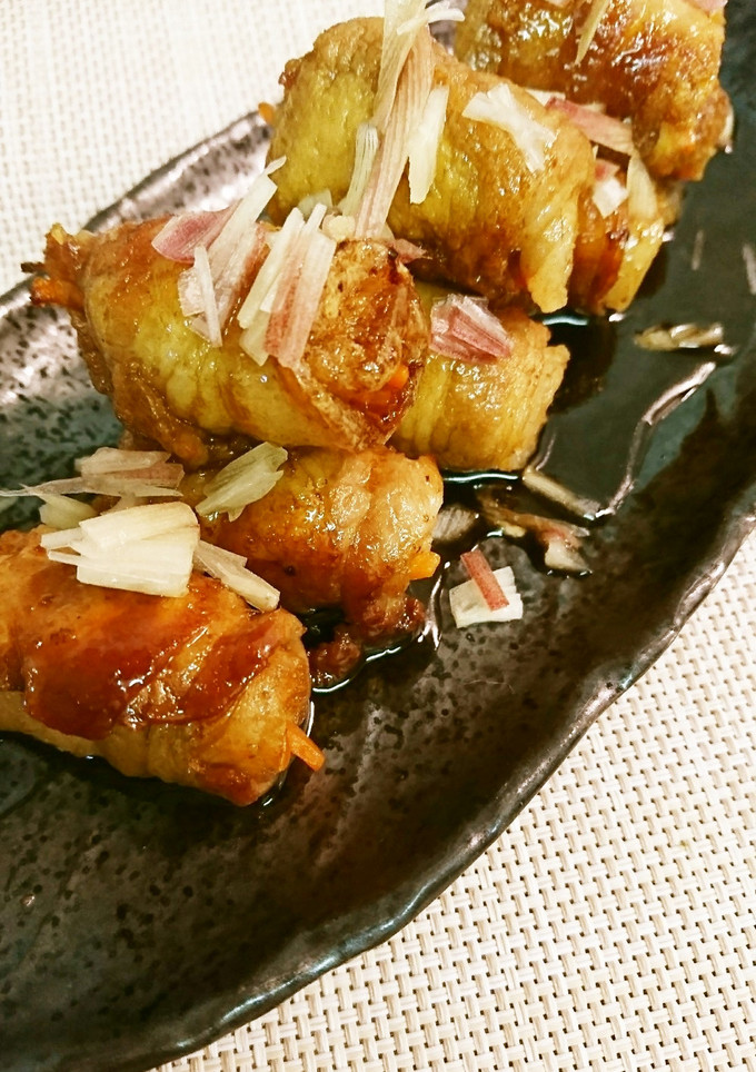 豚バラと油揚げ巻き煮-レシピのメイン写真