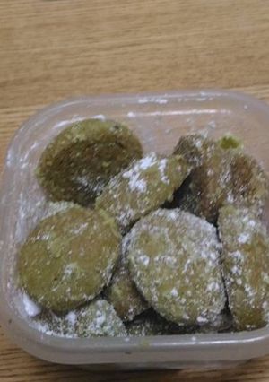 太りにくいヘルシーな抹茶のスノーボール-レシピのメイン写真