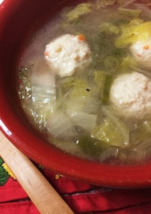 10分で出来る超手抜きな鶏団子スープ☆-レシピのメイン写真