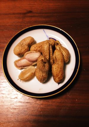 ゆでるだけ！落花生-レシピのメイン写真
