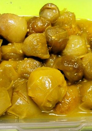 ＊青と赤のミニトマトのグラッセ＊-レシピのメイン写真