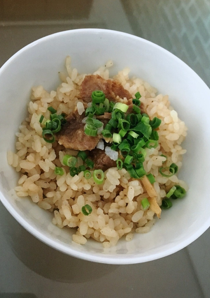 簡単♡生姜と牛肉のパパっと炊き込みご飯-レシピのメイン写真