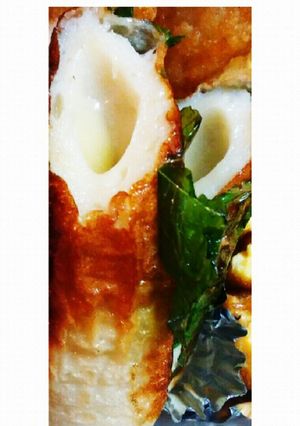 チーズin竹輪大葉巻き焼き-レシピのメイン写真