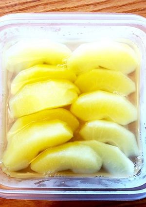 レンジで簡単♡りんごのコンポート-レシピのメイン写真