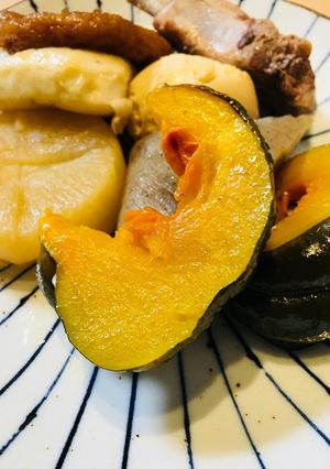 黒皮かぼちゃのおでん-レシピのメイン写真