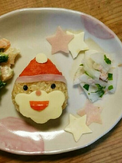 クリスマス❄キッズプレート-レシピのメイン写真