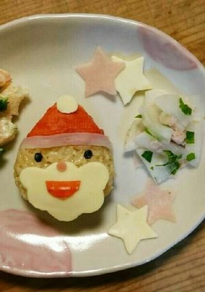 クリスマス❄キッズプレート-レシピのメイン写真