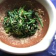 ほうれん草となめたけのごま和え