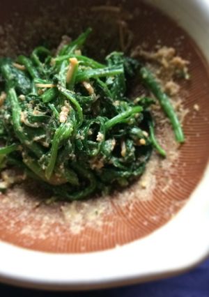 ほうれん草となめたけのごま和え-レシピのメイン写真