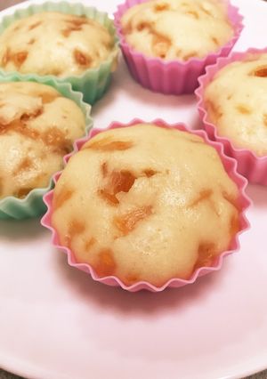柿の蒸しパン-レシピのメイン写真