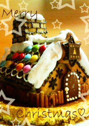 クリスマス☆初めての、お菓子の家。-レシピのメイン写真