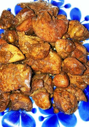 絶品！ 鶏きも煮-レシピのメイン写真